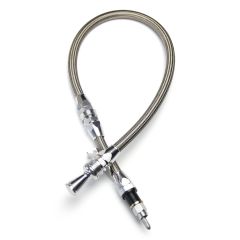 48" ANCHOR-TIGHT LOCKING FIREWALL MOUNT TRANS DIPSTICK FOR 4L80E