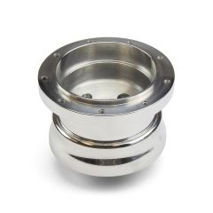 BILLET ALUMINUM ADJUSTABLE 9 BOLT LECARRA HUB ADAPTER FOR '48-'57 FORD