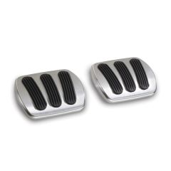 CURVED BRAKE/CLUTCH PEDAL PADS FOR '58-'65 FULL SIZE CHEVY PAIR