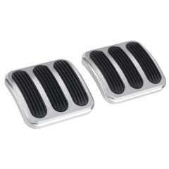 BRAKE/CLUTCH PEDAL PADS FOR '46-'10 JK, JK UNLIMITED, CJ, CJ8 SCRAMBLER, WRANGLE