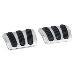 CURVED BRAKE/CLUTCH PEDAL PADS FOR '67-'76 DART DEMON DUSTER VALIANT SCAMP PAIR