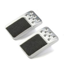 GOOLSBY EDGE EDITION MACHINED BRAKE/CLUTCH PEDAL PADS WITH GRIP TAPE PAIR