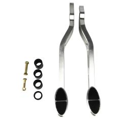STANDARD BRUSHED BRAKE & CLUTCH ARMS FOR KUGEL COMPONENTS 180 DEGREE WITH OVAL P