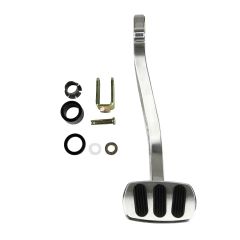 BRUSHED BRAKE ARM FOR '55-57 CHEVY WITH AUTO NON-POWER BRAKE PEDAL PAD