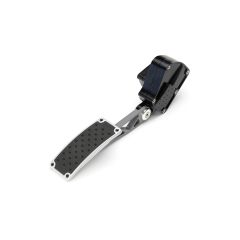 DBW PEDAL, BILLET GM 05-12 CORVETTE W/GRAY PEDAL ARM & PAD