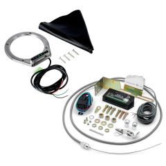 ROUND BRUSHED BOOT INDICATOR FOR 350/400 WITH HORIZONTAL DISPLAY & SENSOR KIT