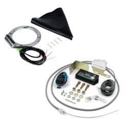 ROUND BRUSHED BOOT INDICATOR FOR C4/C6 WITH VERTICAL DISPLAY & SENSOR KIT