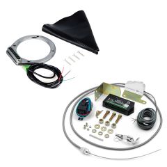 ROUND BRUSHED BOOT INDICATOR FOR 727/904/518 WITH VERTICAL DISPLAY & SENSOR KIT