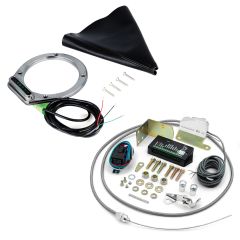 ROUND BRUSHED BOOT INDICATOR FOR 200R WITH VERTICAL DISPLAY & SENSOR KIT