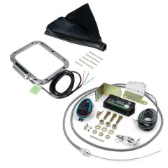 RECTANGULAR BRUSHED BOOT INDICATOR FOR 727/904/518 WITH VERTICAL DISPLAY & SENSO