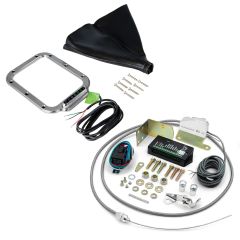 RECTANGULAR BRUSHED BOOT INDICATOR FOR 200R WITH HORIZONTAL DISPLAY & SENSOR KIT