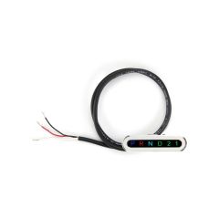 BRUSHED DASH INDICATOR FOR 350/400/200/C4/C6/727/904/518 WITH HORIZONTAL DISPLAY