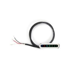 BRUSHED DASH INDICATOR FOR 700/200R/4L60/4L60E/4L80E WITH HORIZONTAL DISPLAY