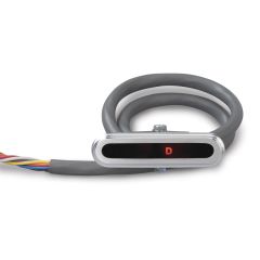 BRUSHED DASH INDICATOR FOR AOD/4R70W/AODE WITH HORIZONTAL DISPLAY