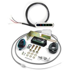 BRUSHED DASH INDICATOR FOR AOD/4R70W/AODE WITH HORIZONTAL DISPLAY & SENSOR KIT