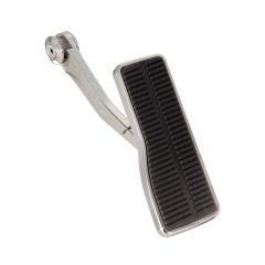 RESTOMOD CLEAR THROTTLE PEDAL PAD HORIZONTAL GROOVE INSERT