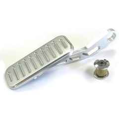 XL THROTTLE PEDAL FOR LOKAR DRIVE-BY-WIRE WITH BALL MILL