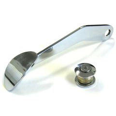 CHROME STEEL SPOON THROTTLE PEDAL FOR LOKAR DRIVE-BY-WIRE
