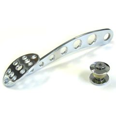 LAKESTER CHROME STEEL THROTTLE PEDAL FOR LOKAR DRIVE-BY-WIRE