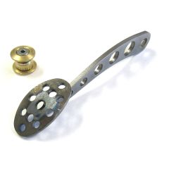 LAKESTER RAW STEEL THROTTLE PEDAL FOR LOKAR DRIVE-BY-WIRE