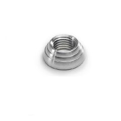 BILLET ALUMINUM DECO DASH BEZEL (7/16"-28 FEMALE)