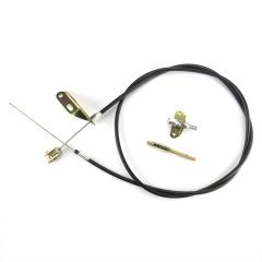72" UNIVERSAL BLACK CONNECTOR CABLE FOR '39-'48 CHEVY UNDER-THE-DASH BRAKES