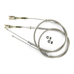 48" HI-TECH STAINLESS REAR BRAKE CABLES FOR '42-'54 CHEVY WITH FORD EXPLORER FIT