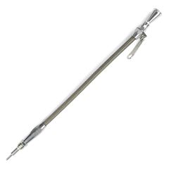 24" HI-TECH FLEXIBLE STAINLESS ENGINE DIPSTICK FORD 351W SCREW INTO PAN 5/8"-18