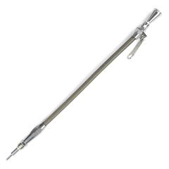 HI-TECH FLEXIBLE STAINLESS ENGINE DIPSTICK FORD 351W SCREW INTO PAN 5/8"-18
