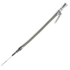 HI-TECH FLEXIBLE STAINLESS ENGINE DIPSTICK 1962-67 CHEVY II V-8 283/327 PUSH INT