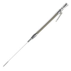 HI-TECH FLEXIBLE STAINLESS ENGINE DIPSTICK FORD FE PUSH INTO BLOCK/FRONT SUMP