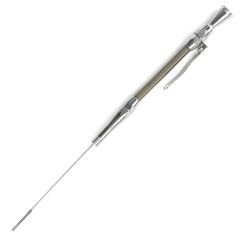 24" HI-TECH FLEXIBLE STAINLESS ENGINE DIPSTICK 1937-53 FORD FLATHEAD V8 SCREW IN