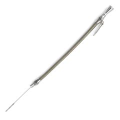 HI-TECH FLEXIBLE STAINLESS ENGINE DIPSTICK UNIVERSAL 1/4" NPT PAN FITTING GAUGE