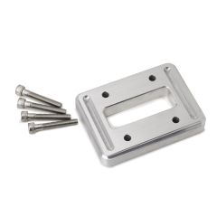 1/2" BRUSHED THROTTLE PEDAL SPACER FOR FLOOR MOUNT THROTTLE ASSEMBLY