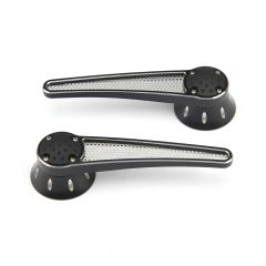 PRO TOURING DOOR HANDLE SET MESH BLACK EARLY GM PRE-1949