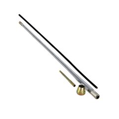 23" STRAIGHT CHROME REPLACEMENT LEVER KIT WITH THREADED END