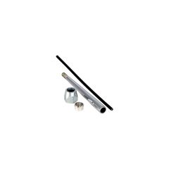 8" STRAIGHT CHROME REPLACEMENT LEVER KIT WITH COMPRESSION END