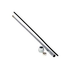 23" STRAIGHT CHROME REPLACEMENT LEVER KIT WITH COMPRESSION END