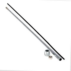 32" STRAIGHT CHROME REPLACEMENT LEVER KIT WITH COMPRESSION END