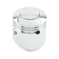 SHIFT KNOB PUSH BUTTON PISTON POLISHED GM 4 SPEED PRNOD21