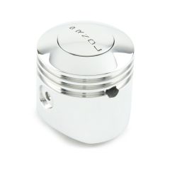 SHIFT KNOB PUSH BUTTON PISTON POLISHED GM 2 SPEED PRNDL