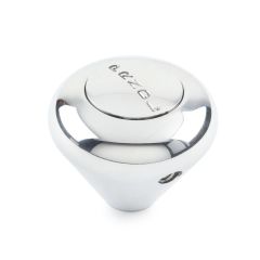 SHIFT KNOB PUSH BUTTON MUSHROOM POLISHED GM 2 SPEED PRNDL