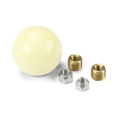 SHIFT KNOB SOLID RESIN 2-1/4" ROUND IVORY