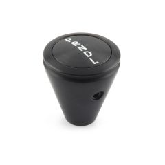 SHIFT KNOB PUSH BUTTON HI-TECH LOKAR BLACK GM 2 SPEED PRNDL