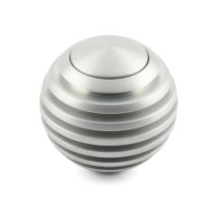 SHIFT KNOB PUSH BUTTON VENETIAN BRUSHED PLAIN