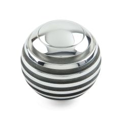 SHIFT KNOB PUSH BUTTON VENETIAN POLISHED PLAIN