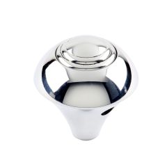 SHIFT KNOB PUSH BUTTON DECO POLISHED PLAIN