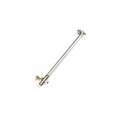 BILLET ALUMINUM PROGRESSIVE LINKAGE ROD FOR EDELBROCK CARBS. CENTER DISTANCE 8 5