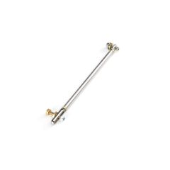 BILLET ALUMINUM PROGRESSIVE LINKAGE ROD FOR HOLLEY CARBS. CENTER TO CENTER DISTA