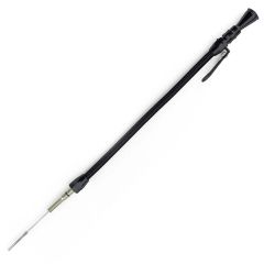 24" ANCHOR-TIGHT LOCKING BLACK STAINLESS ENGINE DIPSTICK 1997 & LATER GM LS1 CAR